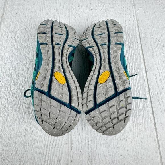 Merrell Trail Running Shoes Womens 9.5 Teal Vibram FlexConnect Hiking Camping - Picture 11 of 12